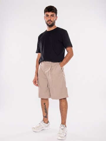 Baggy Pantalon 'ONSDAVES LOOSE TAILORED CHINCHILLA' Only & Sons en gris