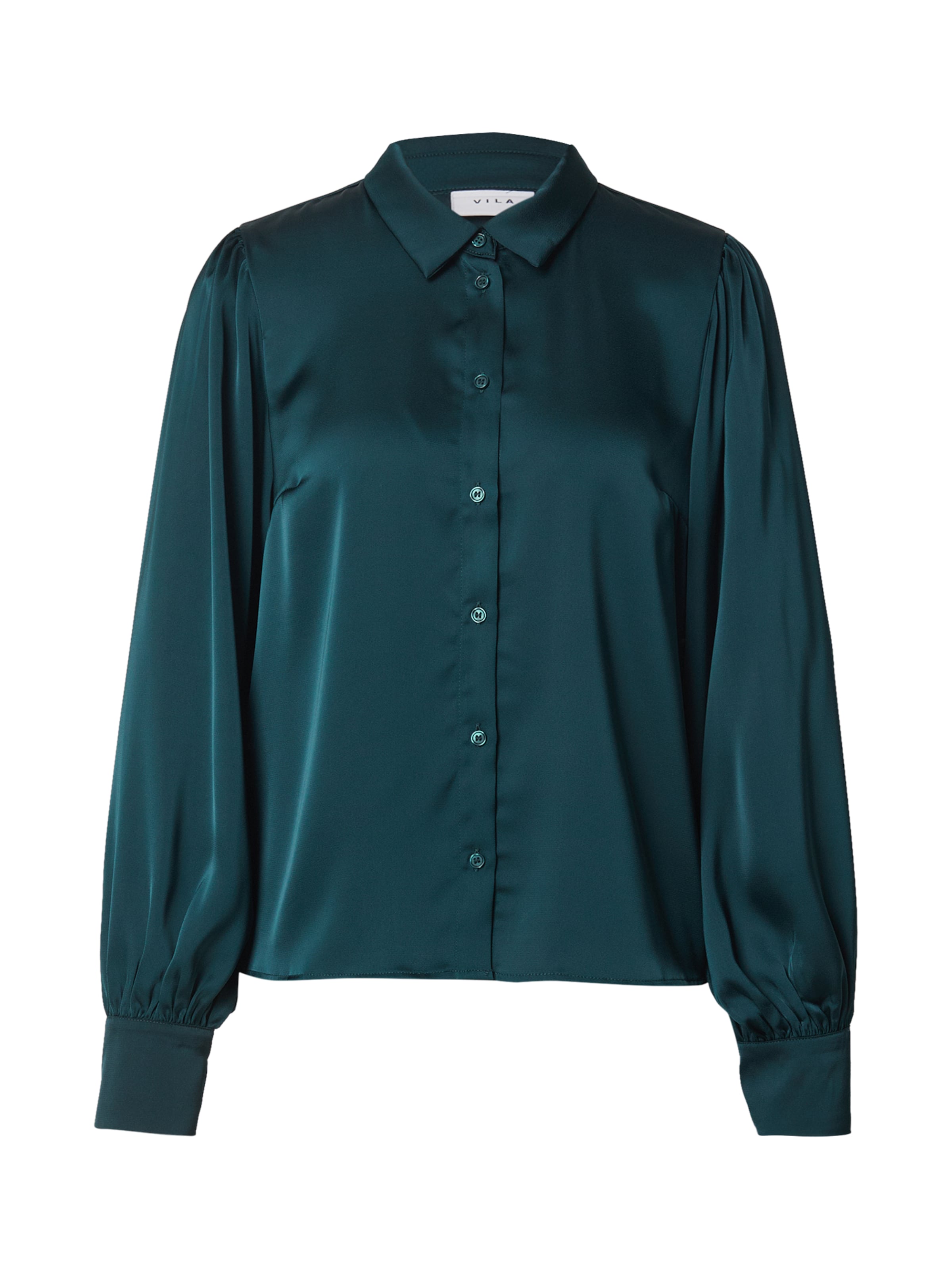 VILA Bluzka 'VIEnna Ravenna' w kolorze jodłam, Podgląd produktu