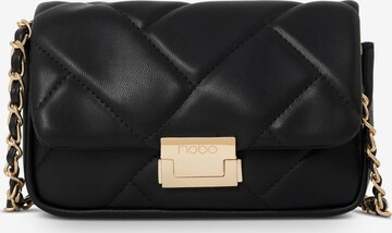 NOBO Crossbody Bag 'Quilted' in Black: front