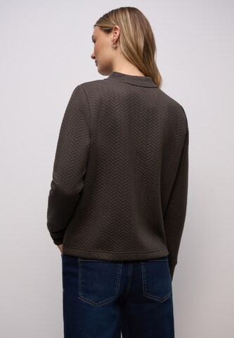 STREET ONE Sweatjacke in Braun