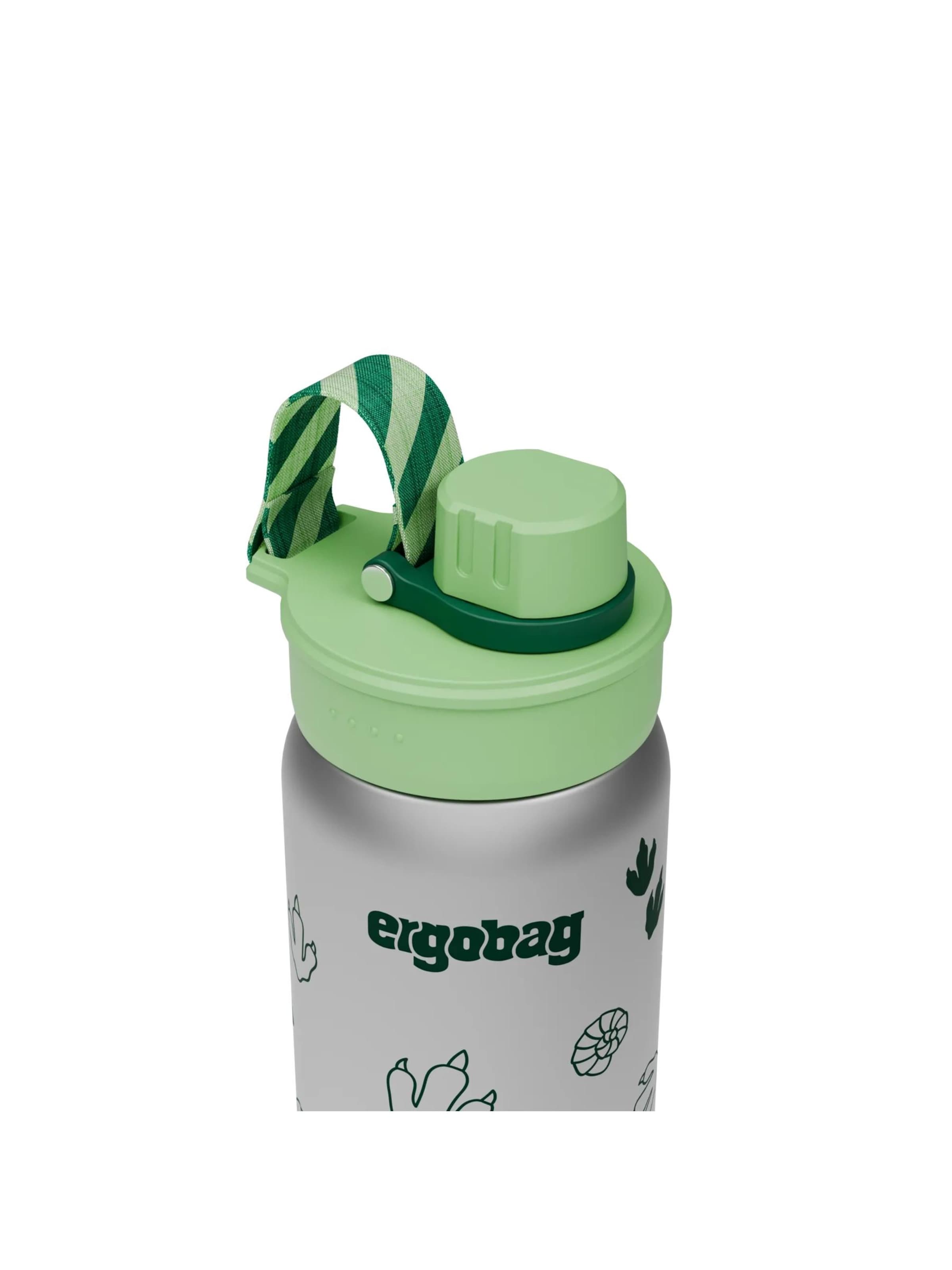 ergobag Drinking Bottle 'Trinkflasche Edelstahl Trinkflasche' in Green