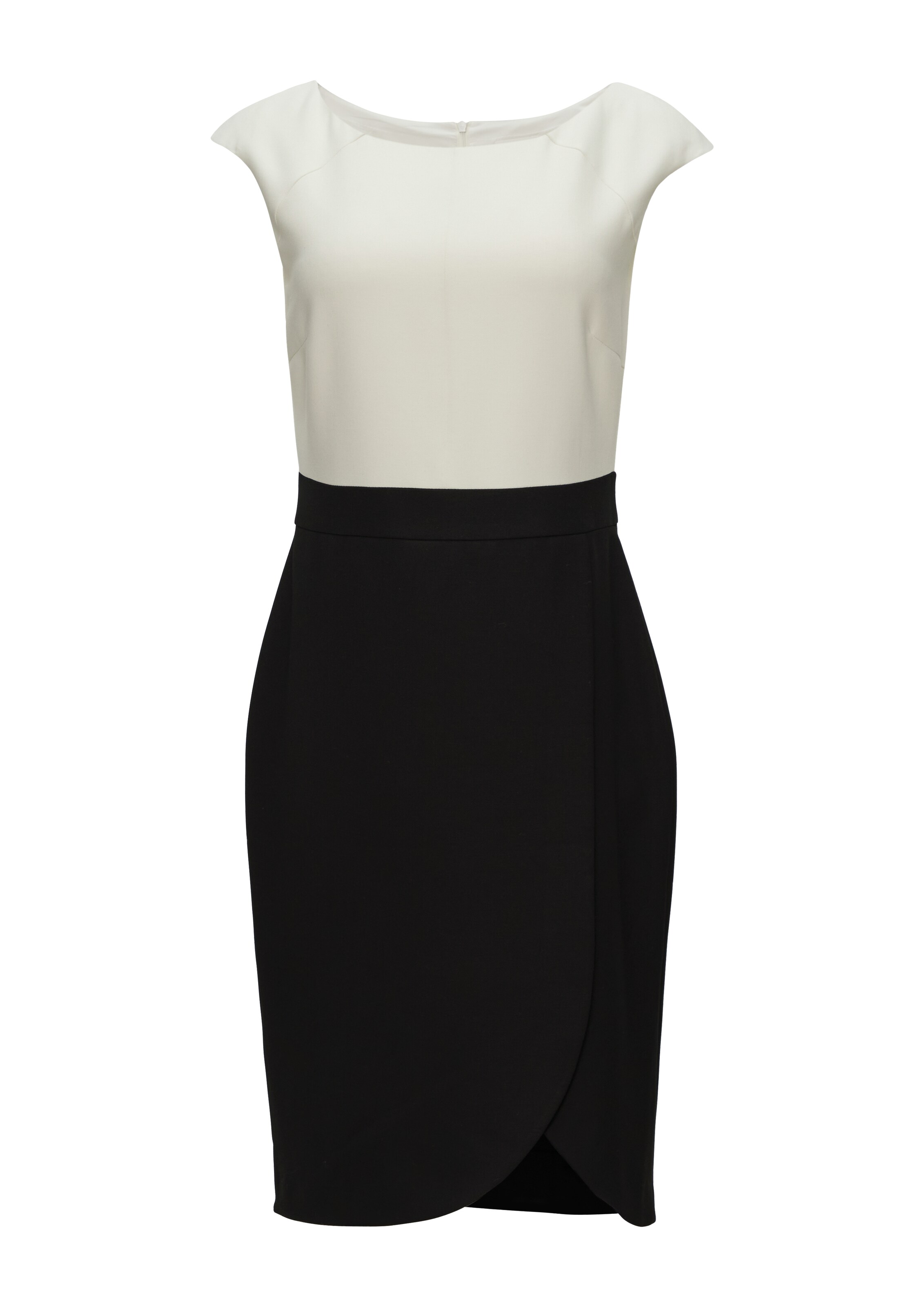 s.Oliver BLACK LABEL Kleid in Schwarz: Vorderseite