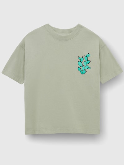 Play Play Pauly Shirt 'CHECKER TOBI' in 110-116 in Pastel green, Item view