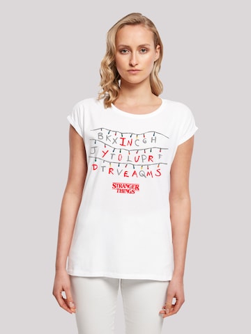 F4NT4STIC Shirt 'Stranger Things In Your Dreams Netflix TV Series' in Wit