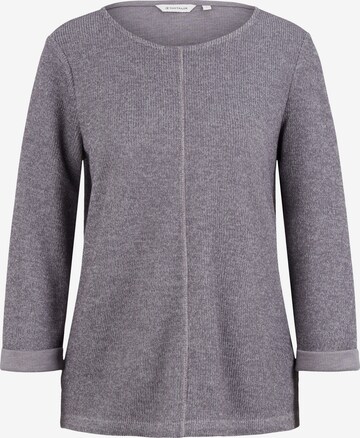 TOM TAILOR Sweater in Grey: front