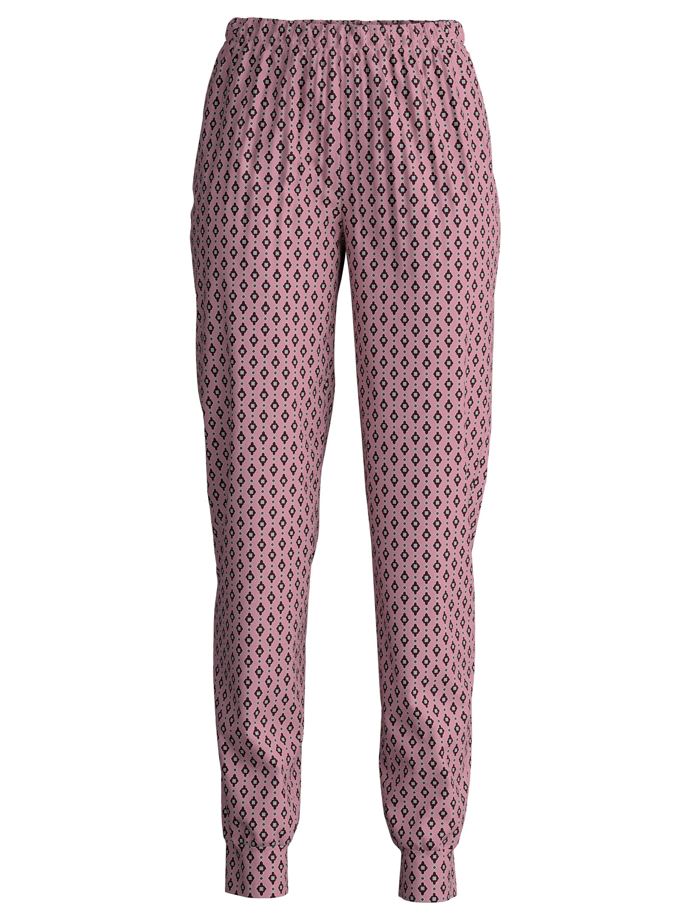 CALIDA Pyjamahose 'Favourites Botanic'‌‌‌‌ in Lila: Vorderseite