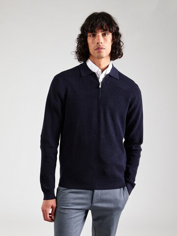 JACK & JONES Πουλόβερ 'JPRBLABUSHWICK AXEL' σε μπλε: μπροστά
