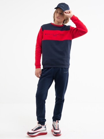 BIG STAR Sweatshirt 'Aleeon' in Blau