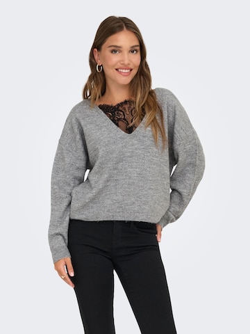 Pullover 'ONLAdela' di ONLY in grigio: frontale