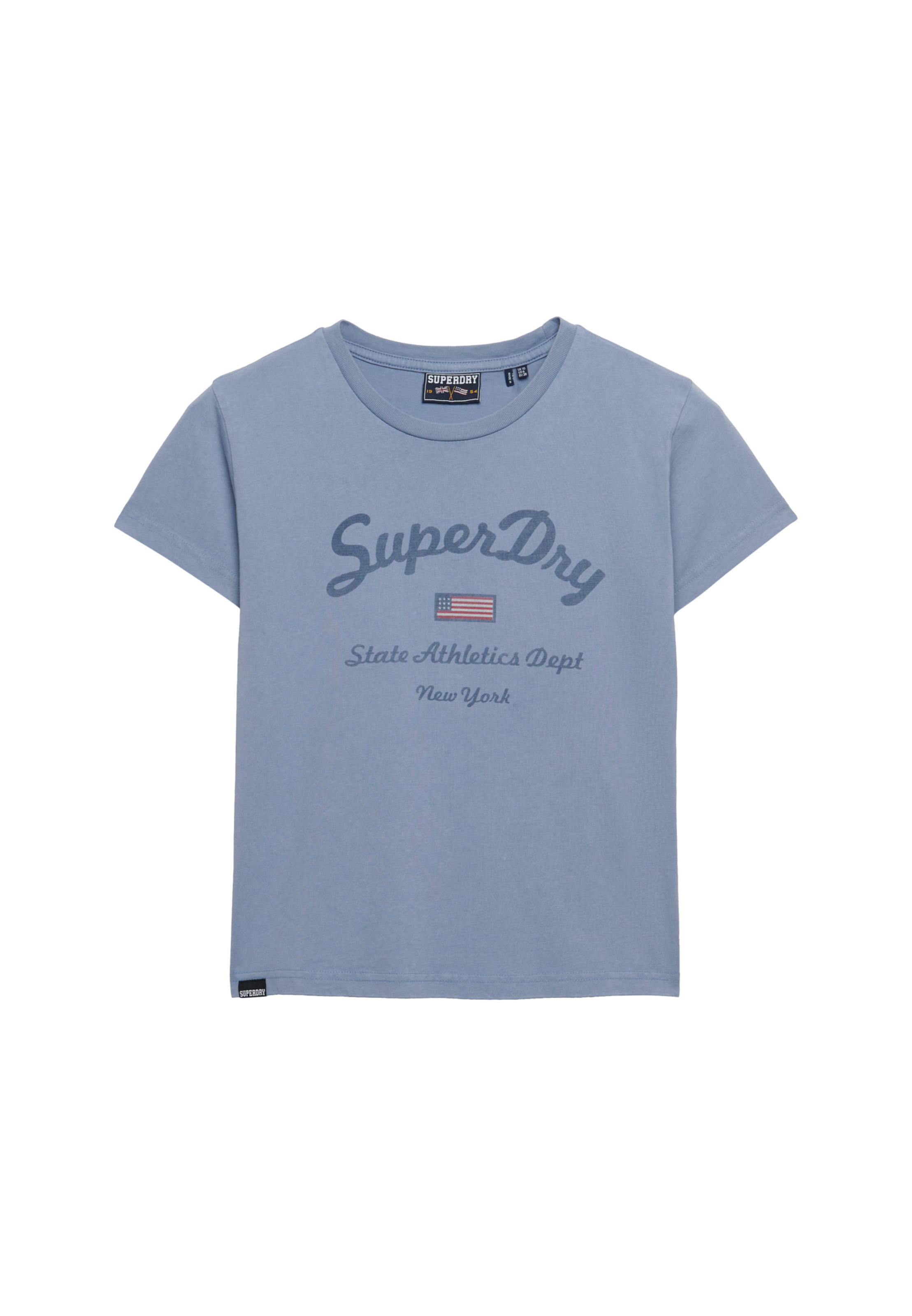 Superdry & Co Shirt in Blauw: voorkant