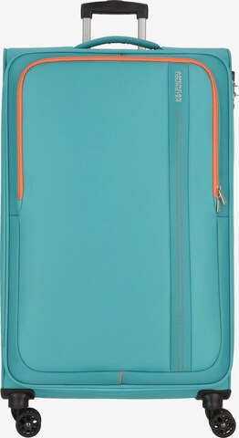 American Tourister Trolley 'Sea Seeker Spinner' in Grün: predná strana