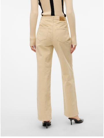 Wide Leg Pantalon 'VMTESSA' VERO MODA en beige