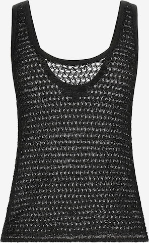 GUESS Knitted Top in Black: front