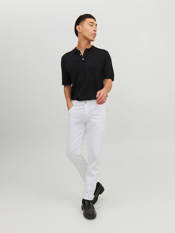 regular Jeans 'Glenn' di JACK & JONES in bianco