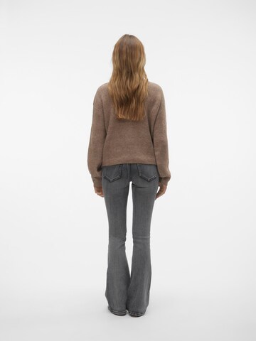 VERO MODA Sweater 'Mili' in Brown