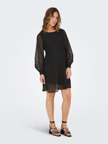 Only Maternity Kjole 'OLMPINNA' i sort: forside