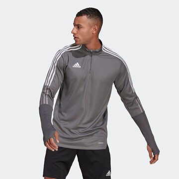 ADIDAS SPORTSWEAR Performance shirt 'Tiro 21' in Grey: front