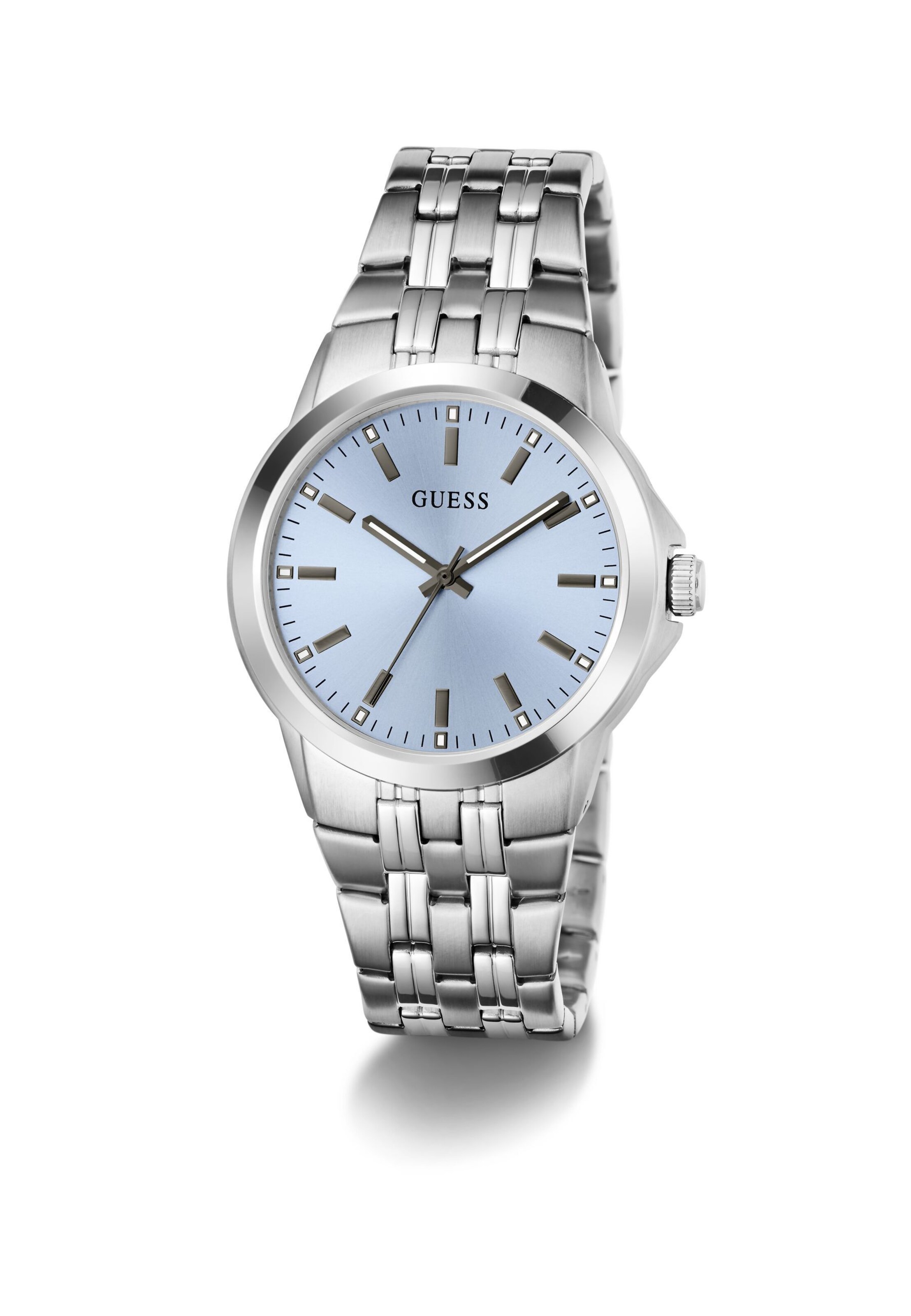 Orologio analogico 'ARCHIE' di GUESS in argento: frontale