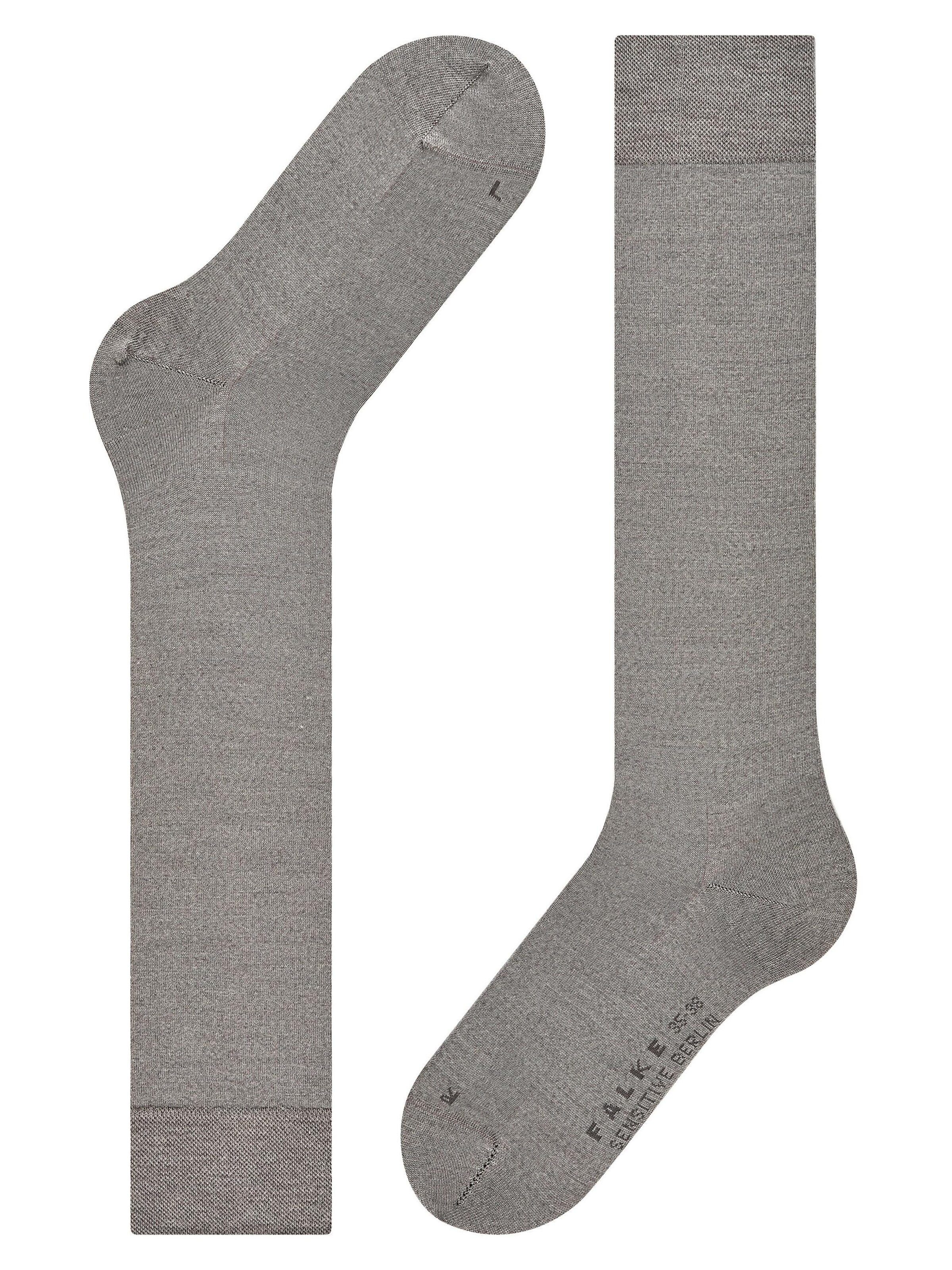 FALKE Overknee Strümpfe 'Sensitive Berlin'‌‌‌‌ in Grau