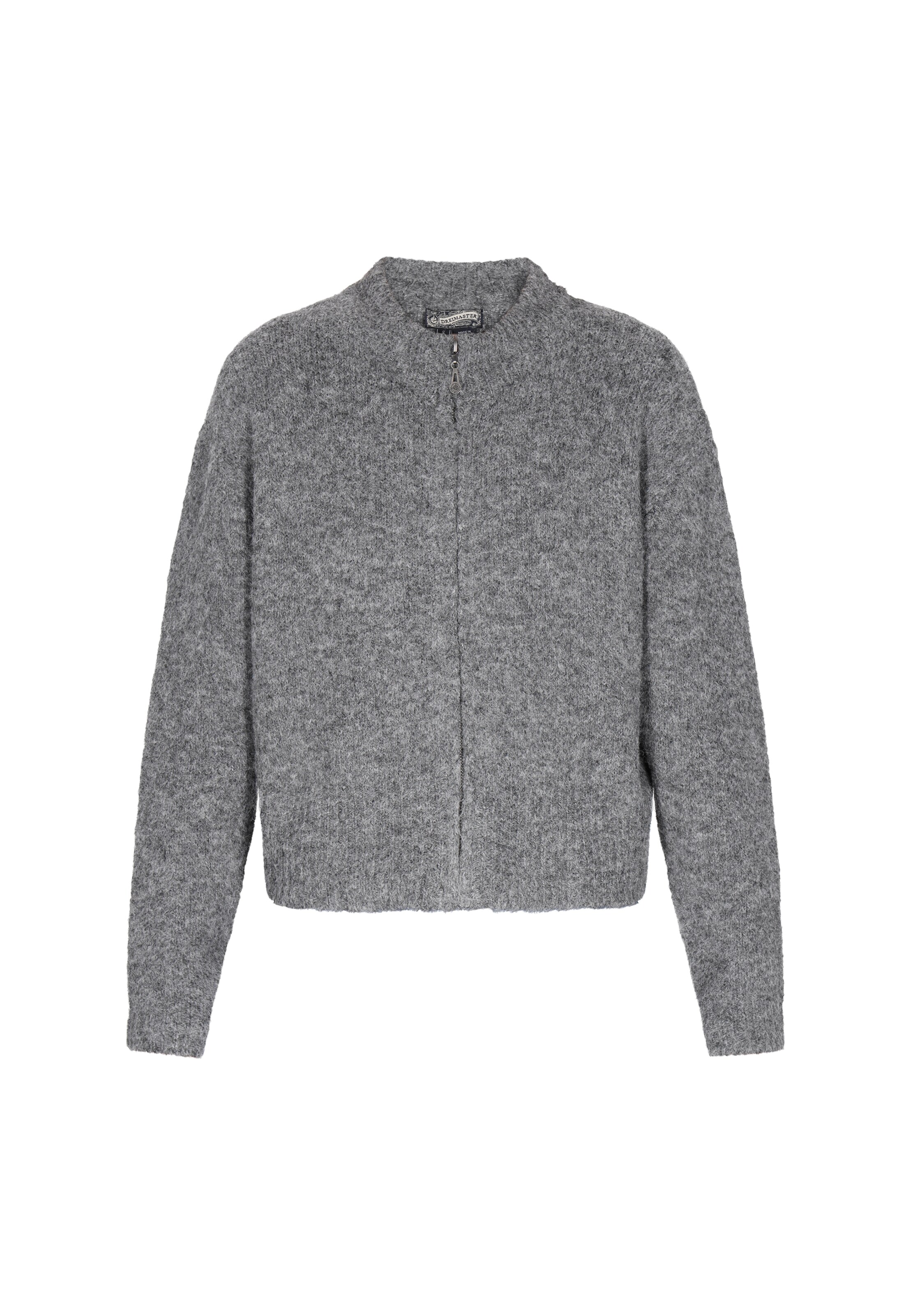 DreiMaster Vintage Kampsun, värv hall: eest vaates