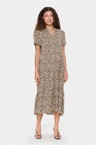 Robe 'Eda' SAINT TROPEZ en beige : devant