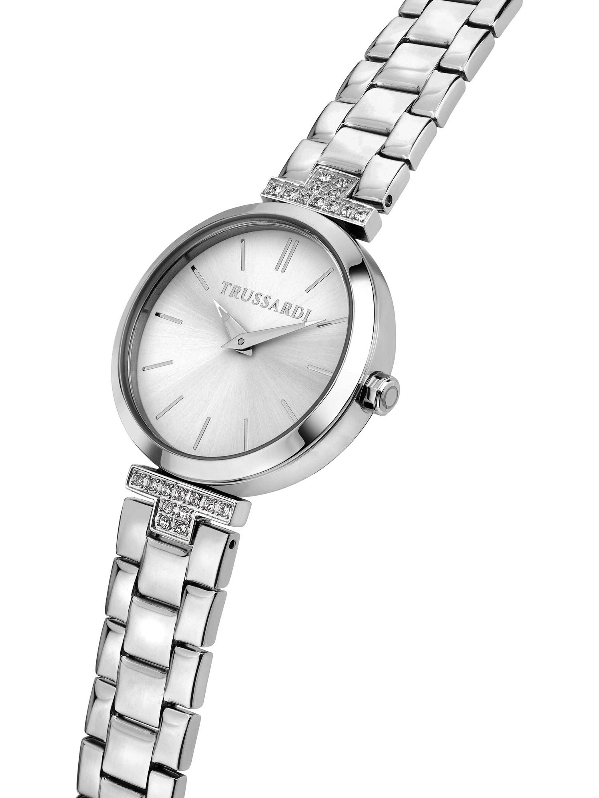 Trussardi Analog Watch in Silver