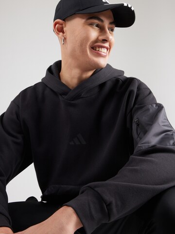 ADIDAS SPORTSWEAR - Sweatshirt de desporto 'City Escape' em preto