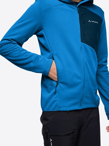 VAUDE Athletic fleece jacket 'Monviso III' in Blue