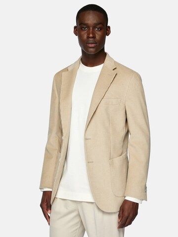 Boggi Milano Regular Fit Sakko in Beige: Vorderseite