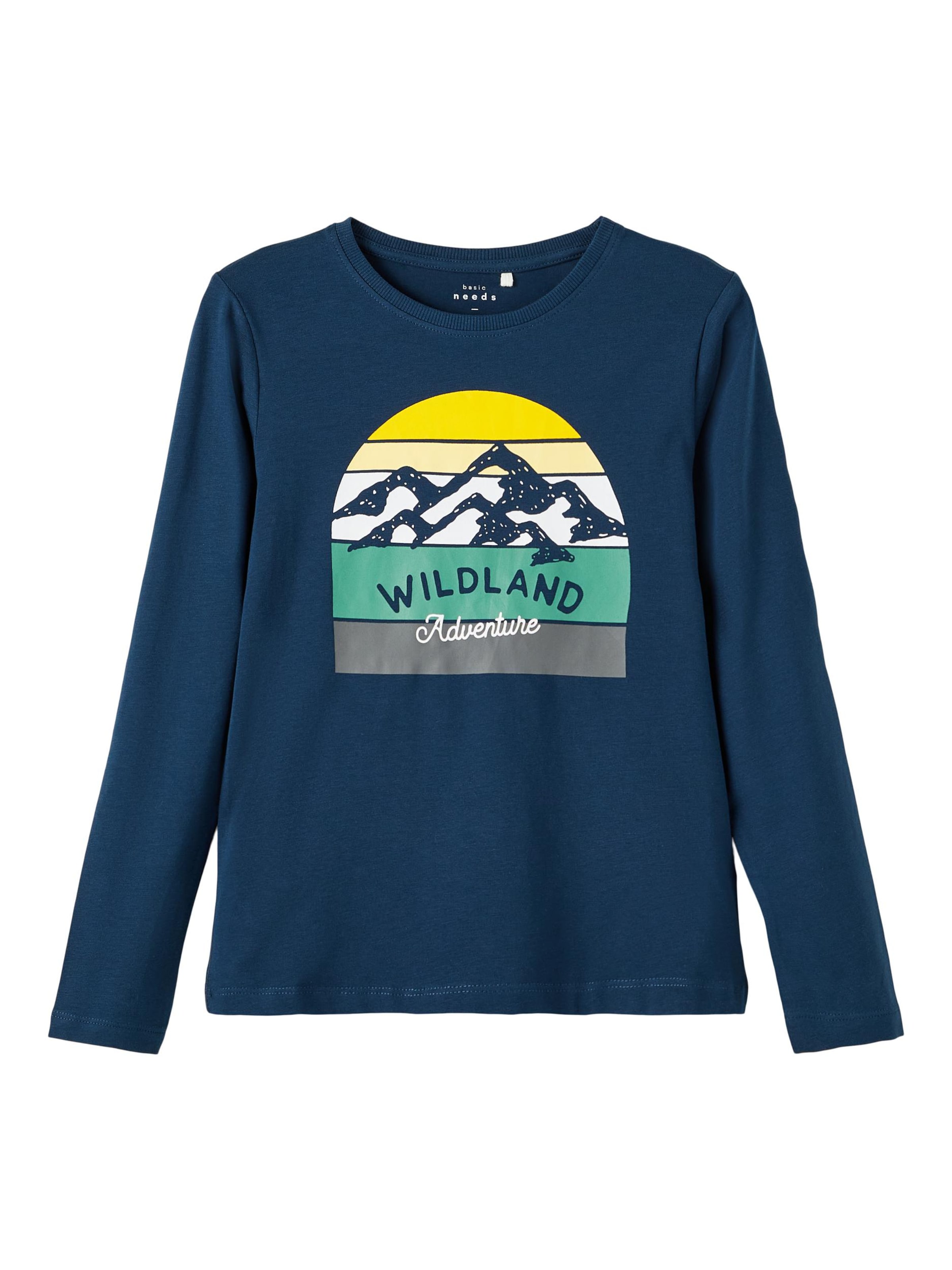 Kinder Teens (Gr. 140-176) NAME IT Shirt in Navy - PS31395 Kinder Teens (Gr. 140-176) NAME IT Shirt in Navy - PS31395