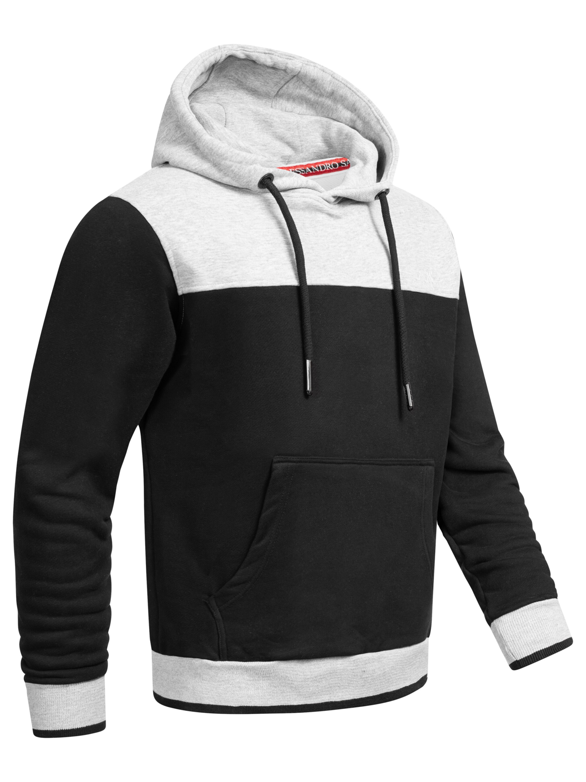 Alessandro Salvarini Sweatshirt in Grijs