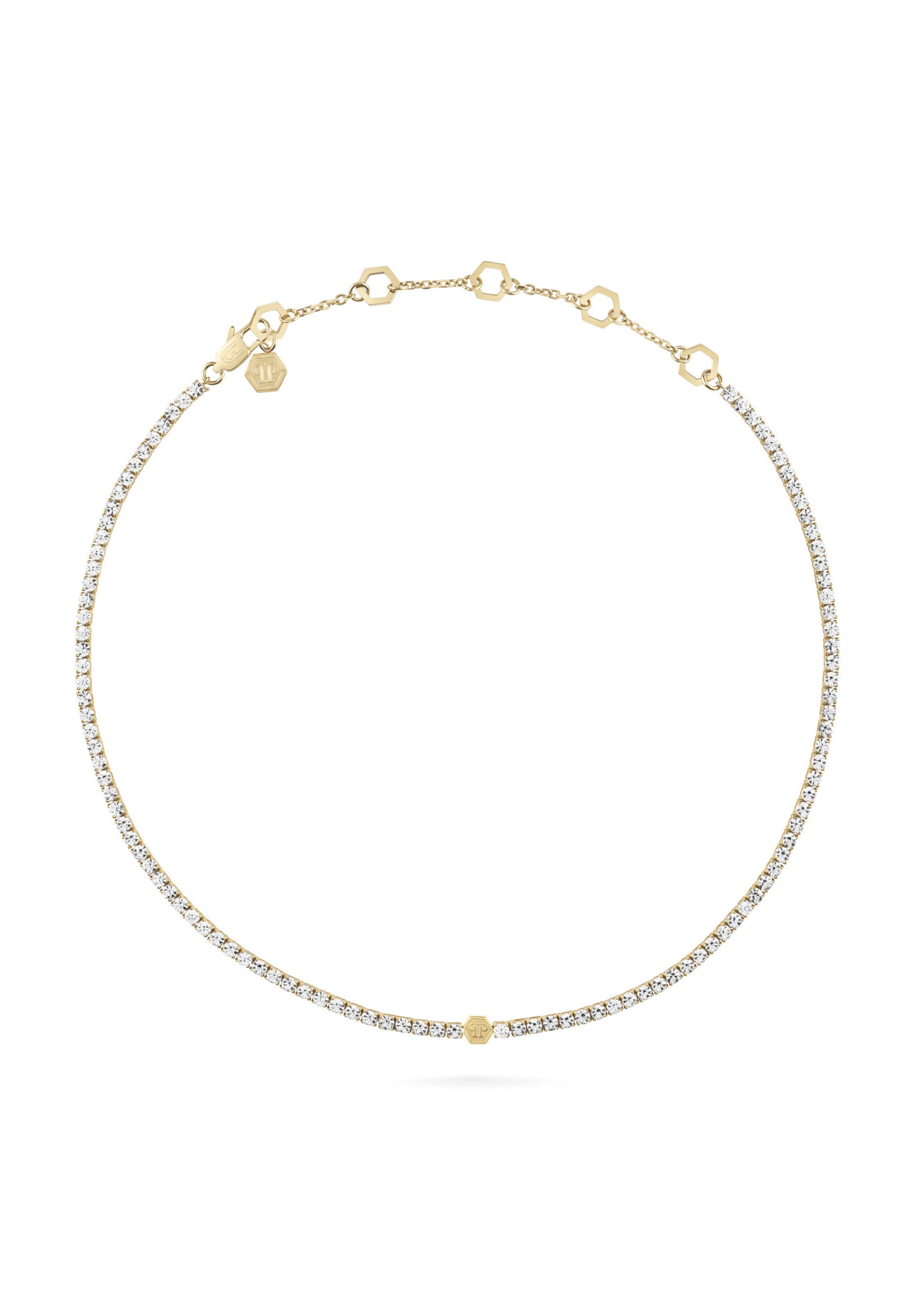 Chaîne 'Plein Tennis Royal' Philipp Plein Jewellery en or : devant