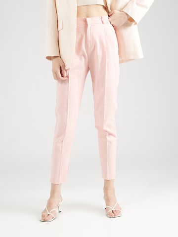 Regular Pantalon à pince 'Haley' Lindex en rose : devant