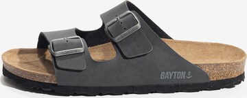 Mule 'TRACY' Bayton en gris : devant