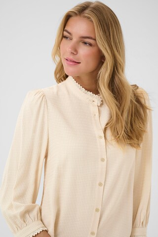Cream Blouse 'CRNella' in Beige