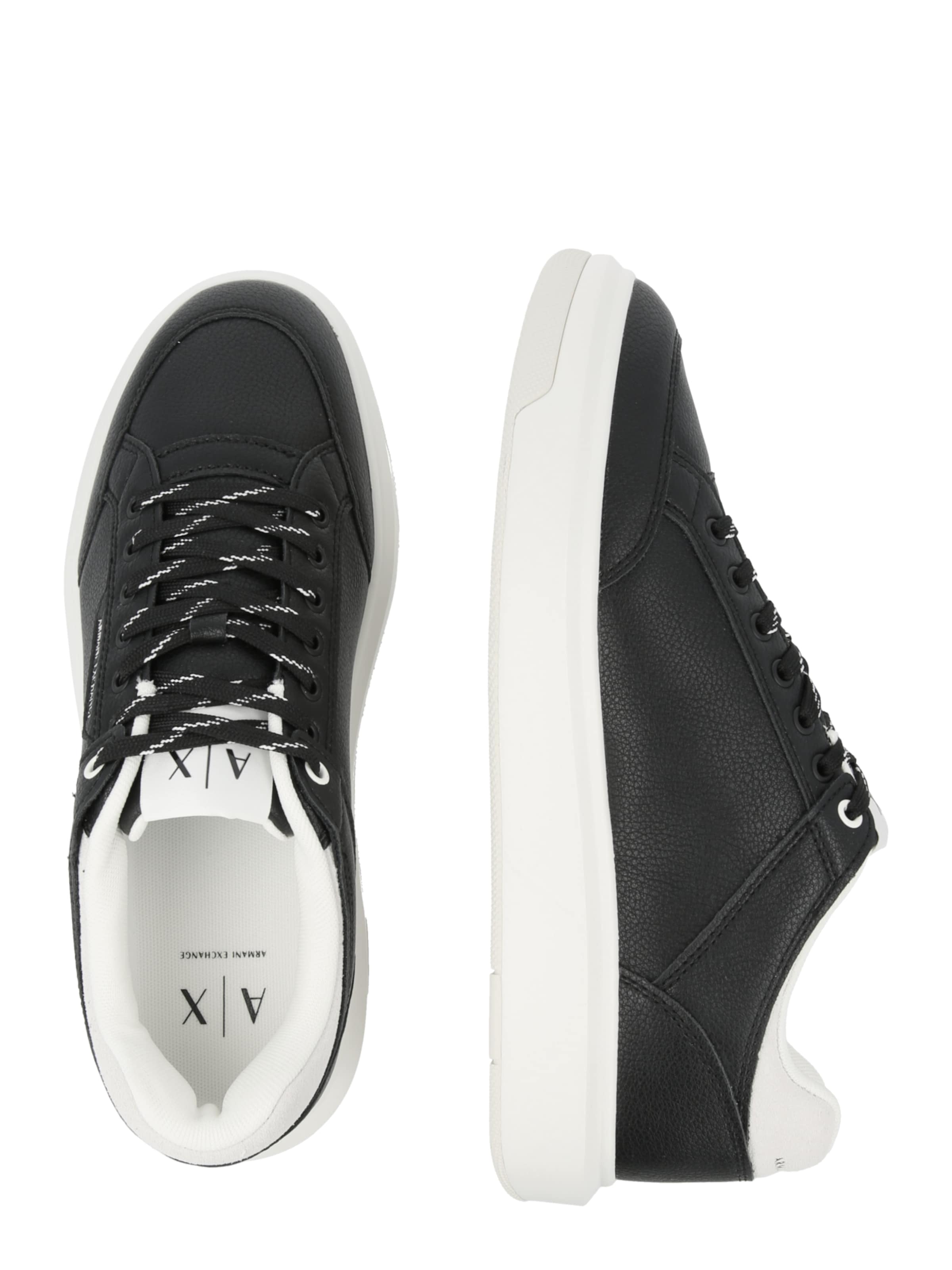 ARMANI EXCHANGE Низкие кроссовки 'VENICE' в Черный