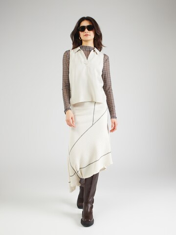 Chemisier 'VMHarper' VERO MODA en beige