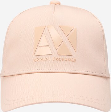 Casquette ARMANI EXCHANGE en orange