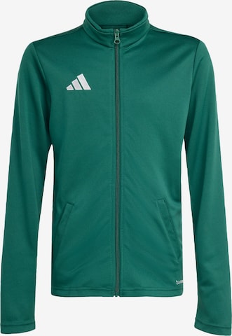 Giacca di felpa sportiva 'Entrada26' di ADIDAS PERFORMANCE in verde: frontale