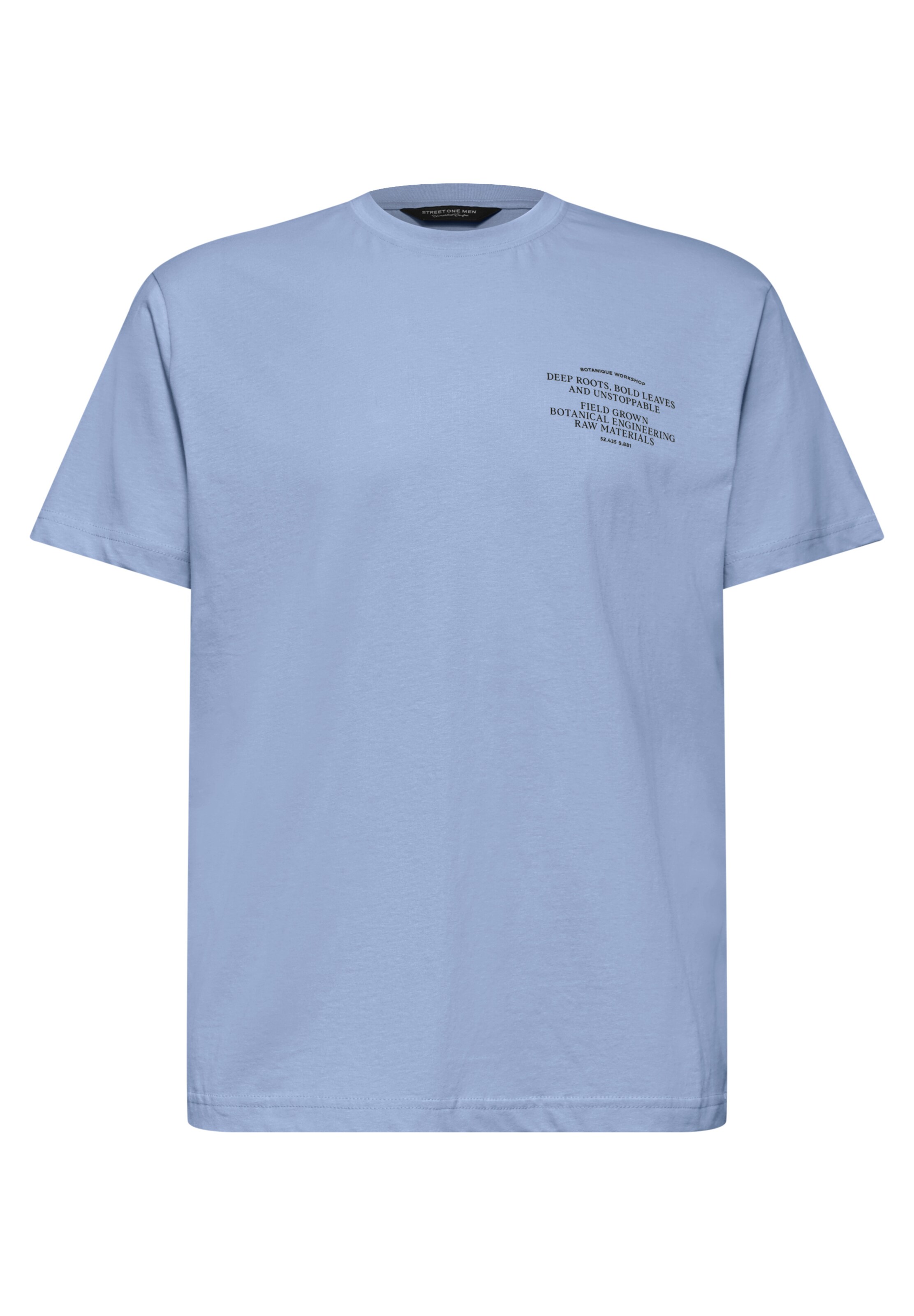 Street One MEN Shirt in Blue: front