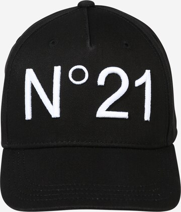 N°21 Cap in Schwarz: predná strana