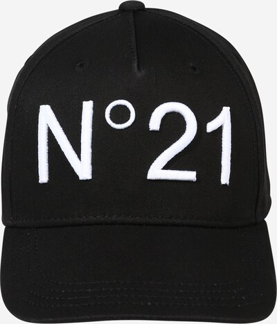 Pălărie N°21 pe negru / alb, Vizualizare produs
