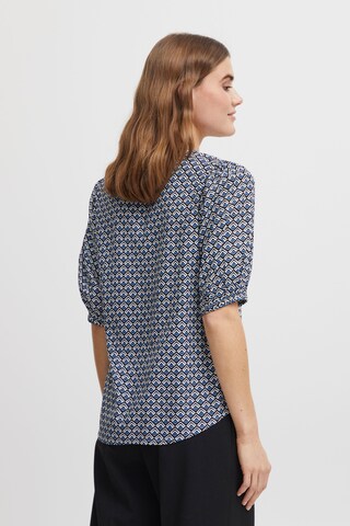 Fransa Blouse 'Merla' in Blauw