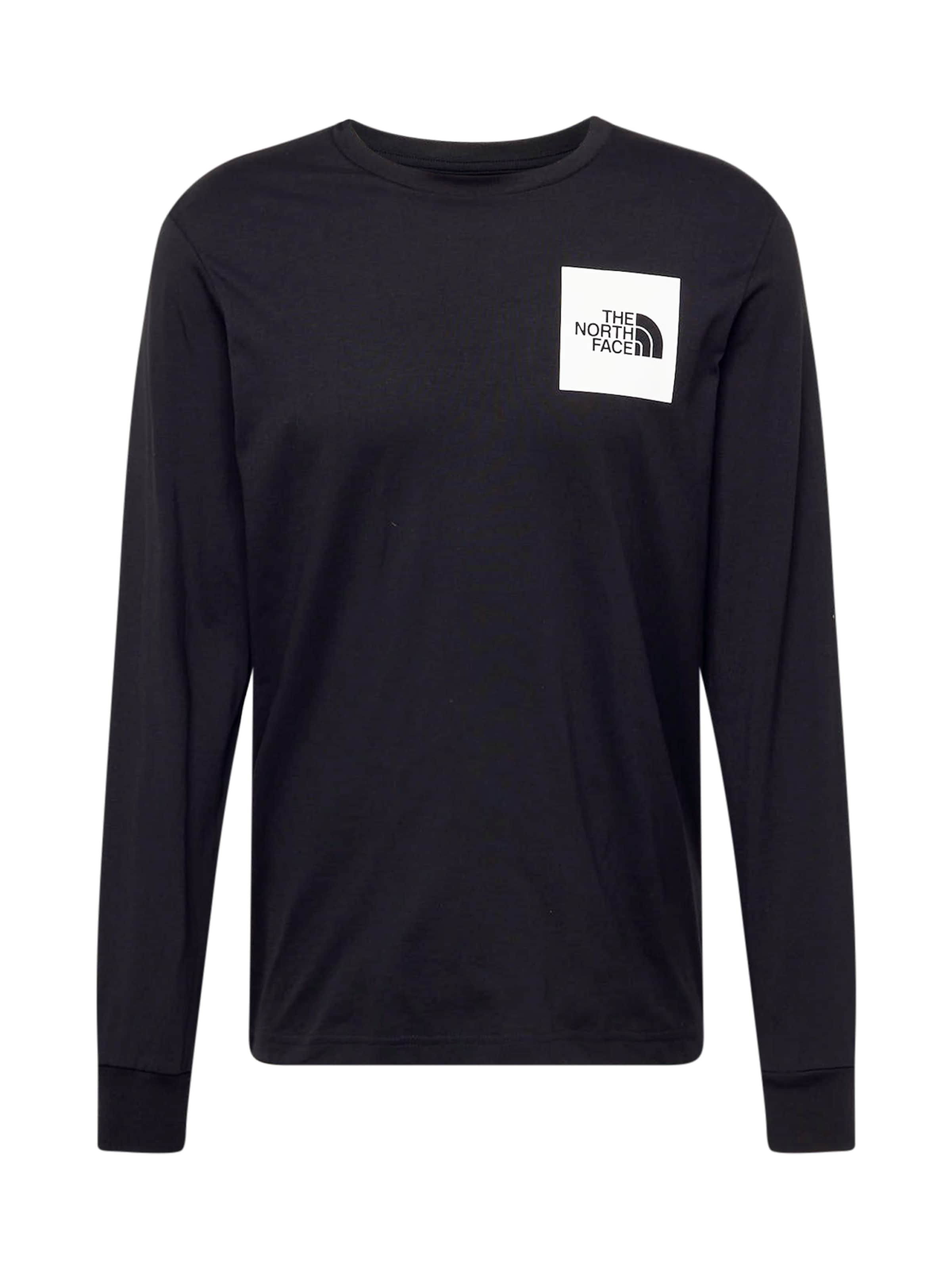 THE NORTH FACE T-shirt i svart: framsida