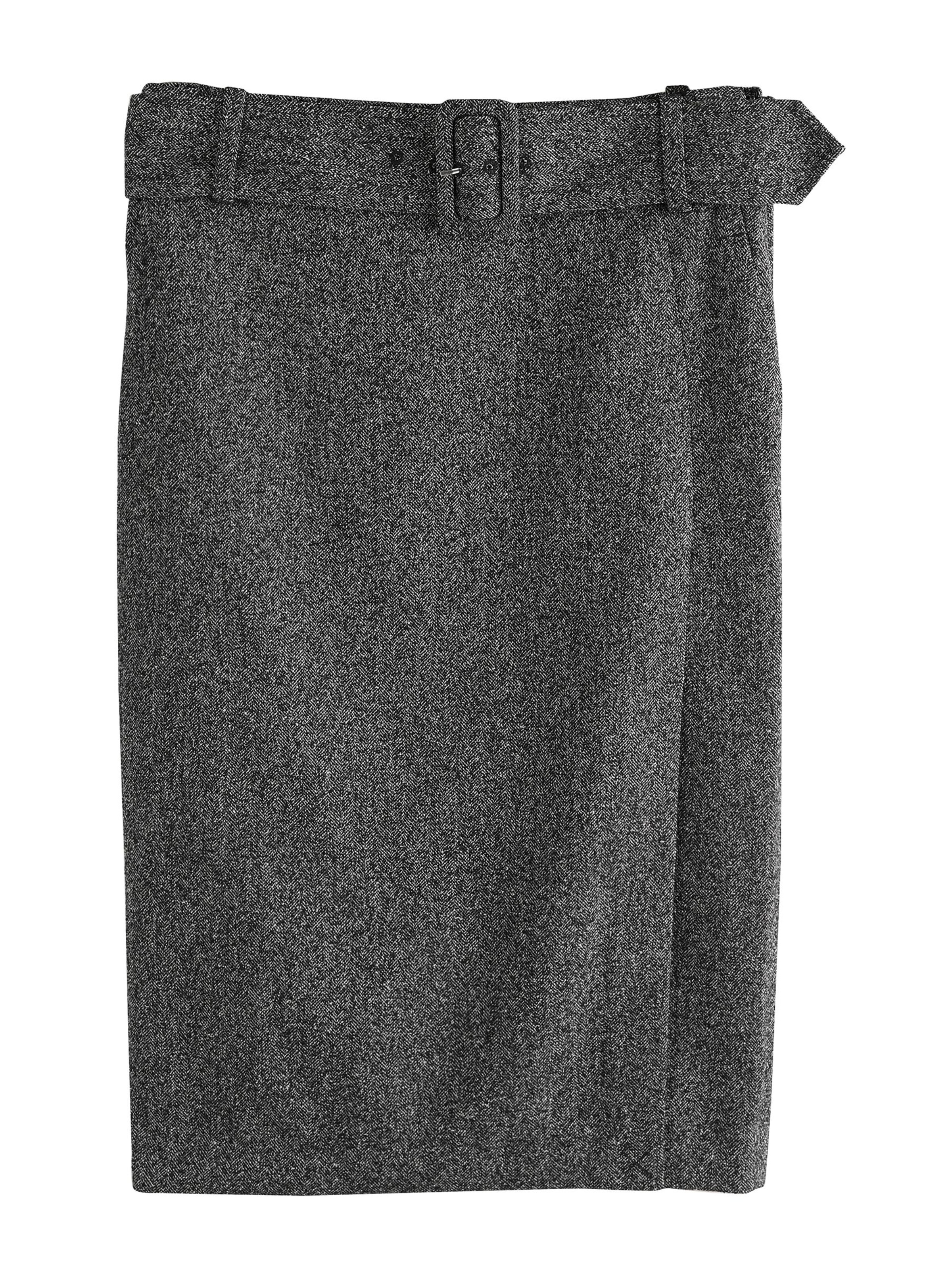 Next Rok in de kleur Donkergrijs / Zwart, Productweergave