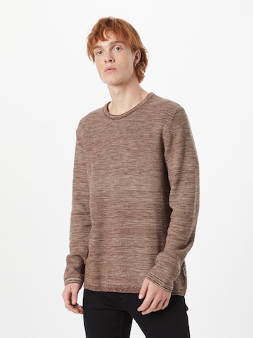 ARMEDANGELS Sweater 'TOLA' in Brown: front