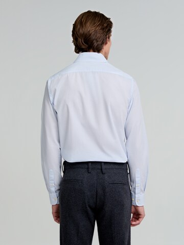 Coupe regular Chemise 'Elisee' Scalpers en bleu