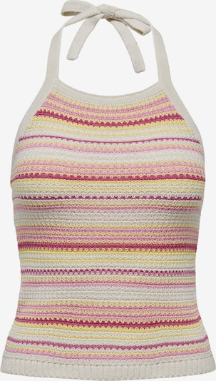 Top in maglia 'BELLI' ONLY di colore beige / giallo / rosa / rosso, Visualizzazione prodotti