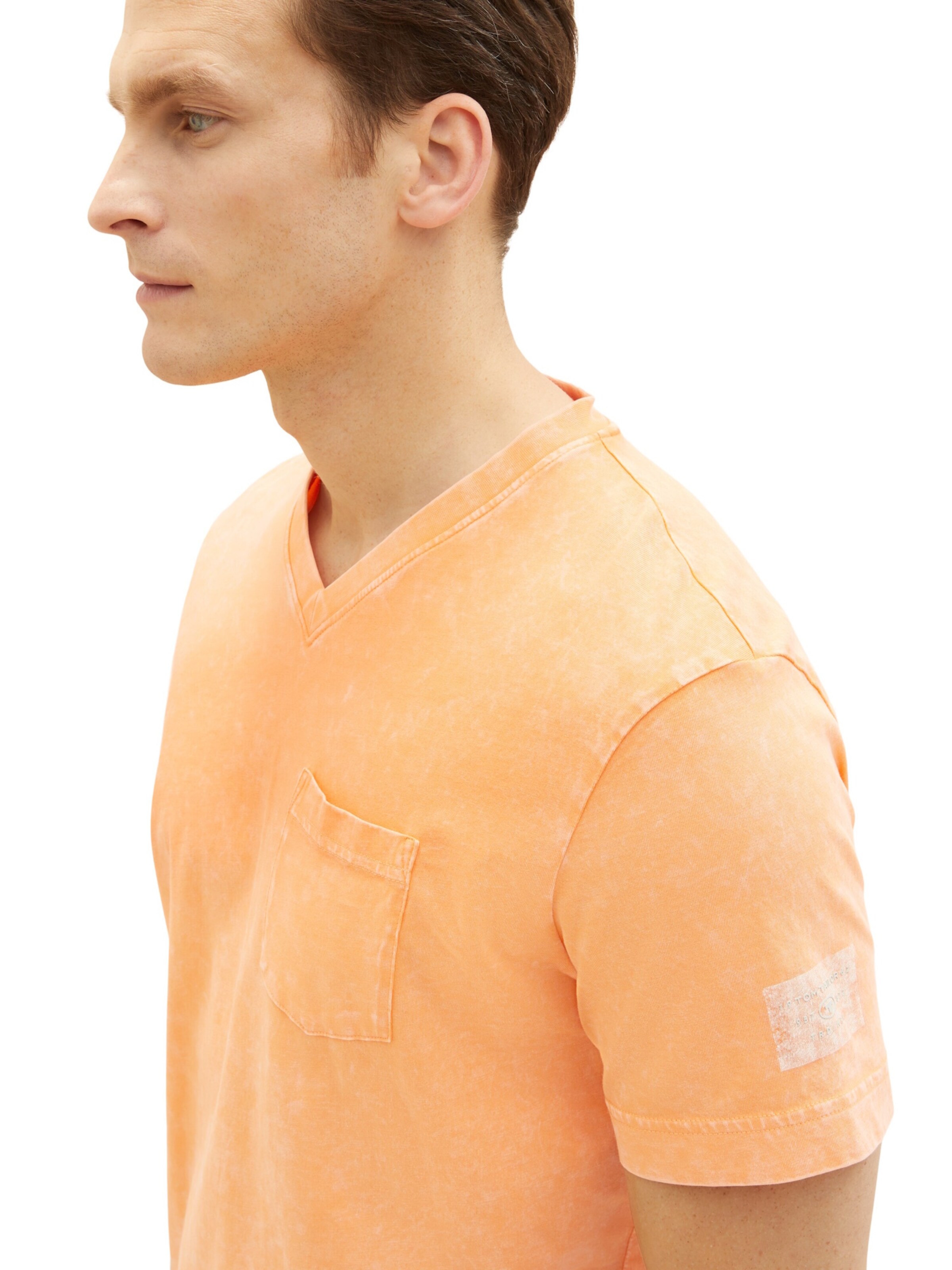TOM TAILOR Shirt in Orange