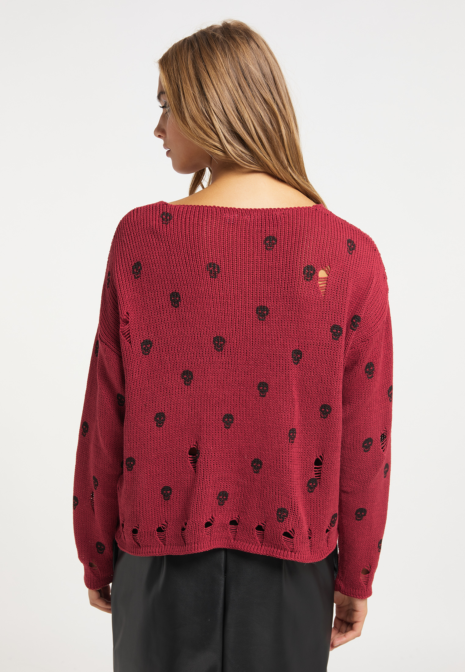 Swetry & dzianina Odzież myMo ROCKS Sweter w kolorze Czerwonym 